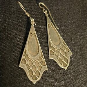 Elegant Sterling Silver Dangle Earrings